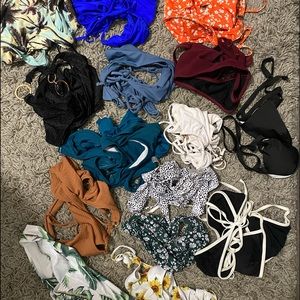 Lot of multiple bathing suits
